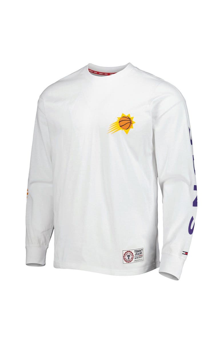 TOMMY JEANS Men's Tommy Jeans Purple/White Phoenix Suns Matthew 2 In 1 T-Shirt & Hoodie Combo Set, Alternate, color, Purple