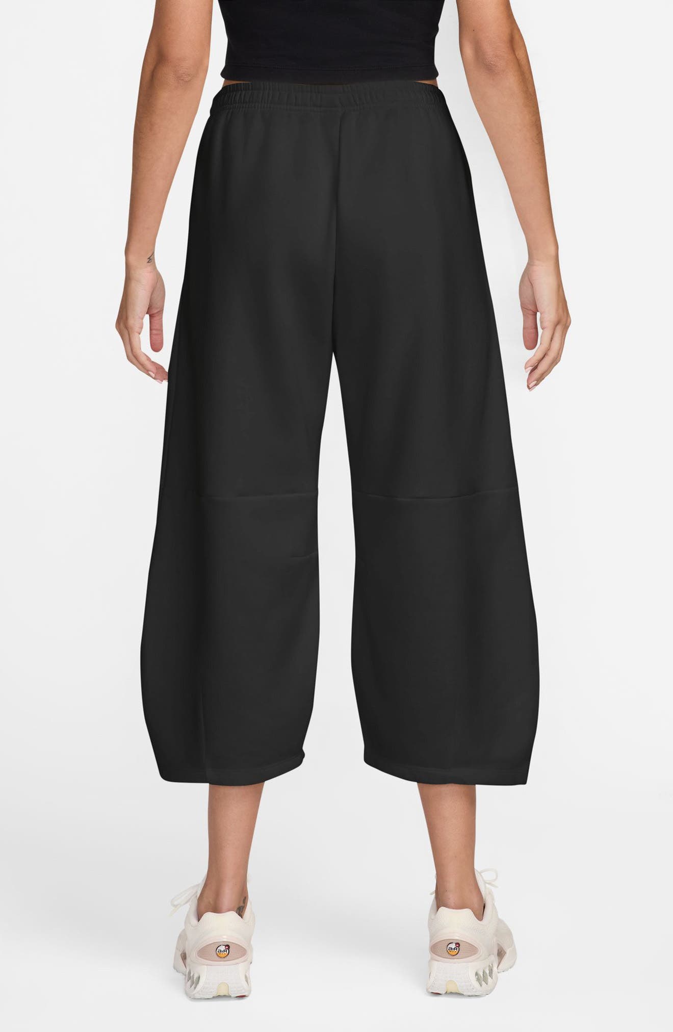 Phoenix Fleece Loose Crop Barrel Pants - image 2