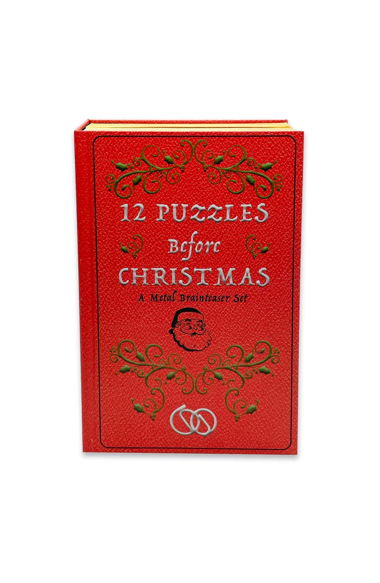 Project Genius 12 Puzzles Before Christmas Advent Calendar, Main, color, 