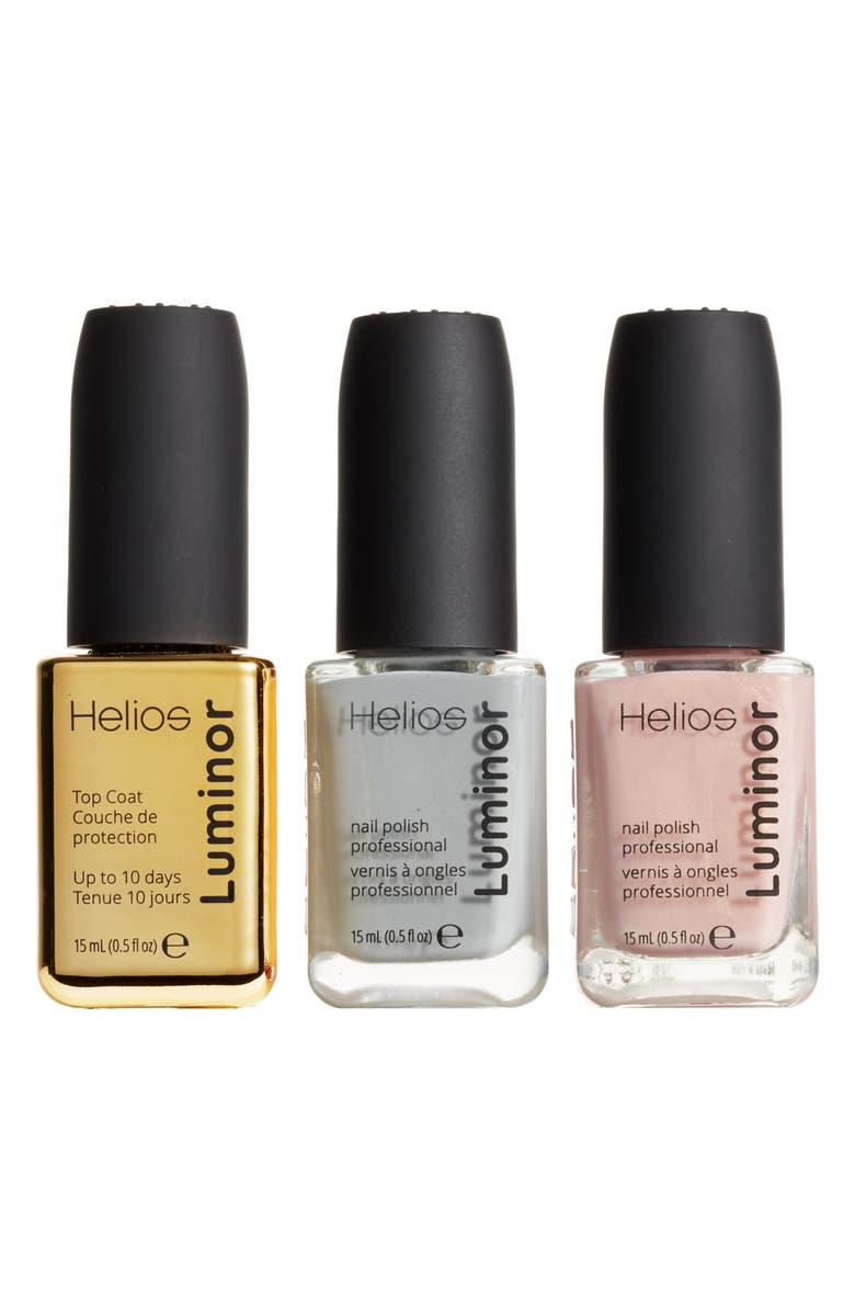 Helios Luminor Professional Nail Polish Set, Main, color, 