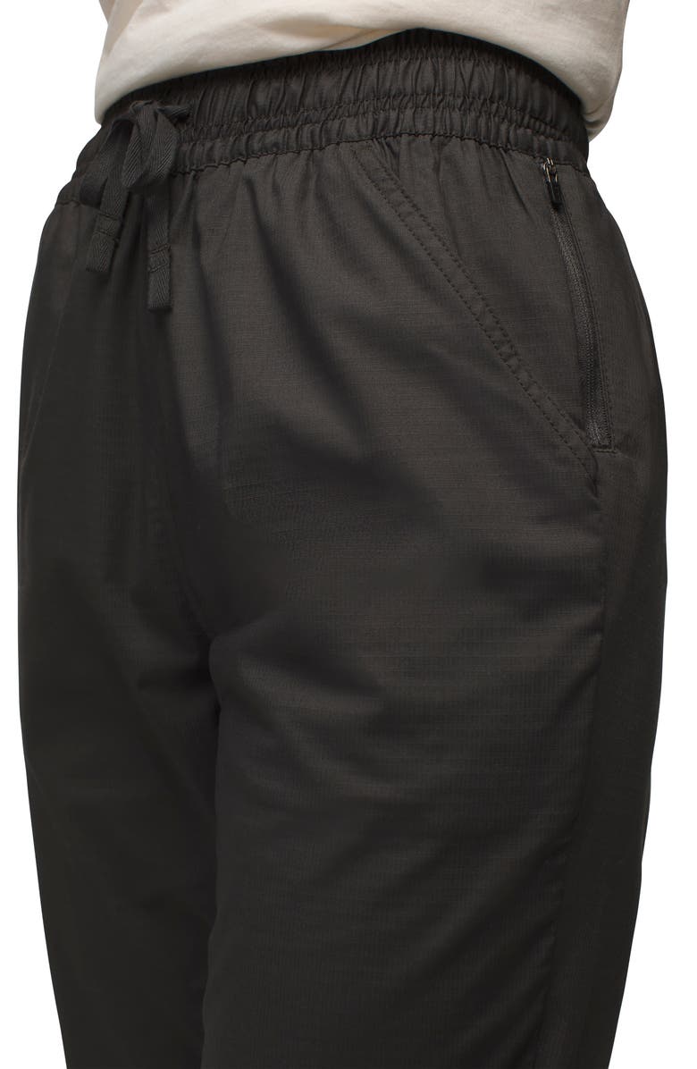 prAna Palisades Organic Cotton Blend Ripstop Pants, Alternate, color, Dark Iron