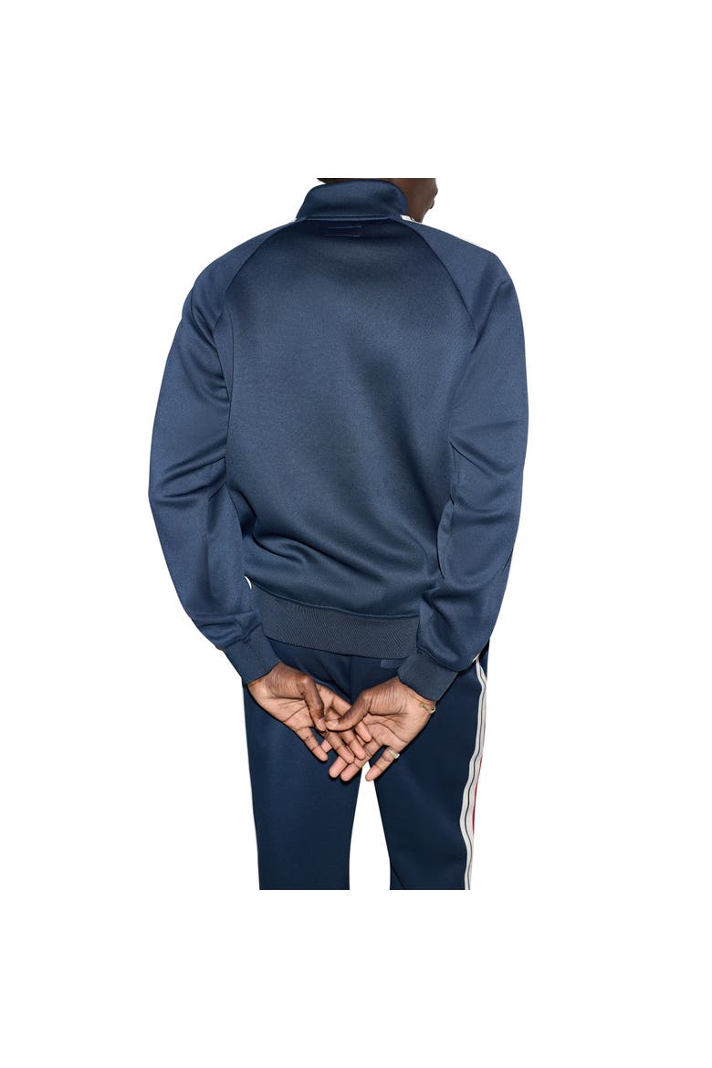 Varsity Track Full Zip Sweatshirt, Alternate, color, CONVERSE NAVY