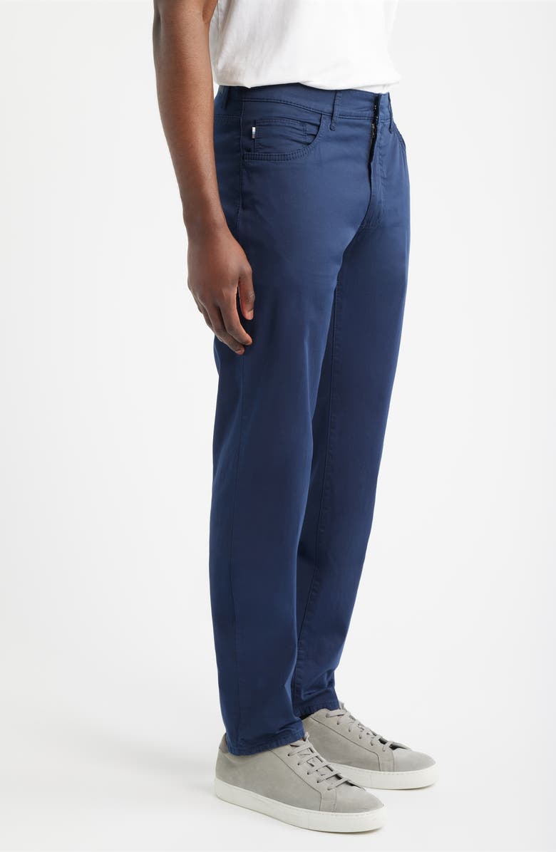 Brax Cadiz Ultralight Straight Leg Stretch Twill Pants, Alternate, color, Navy