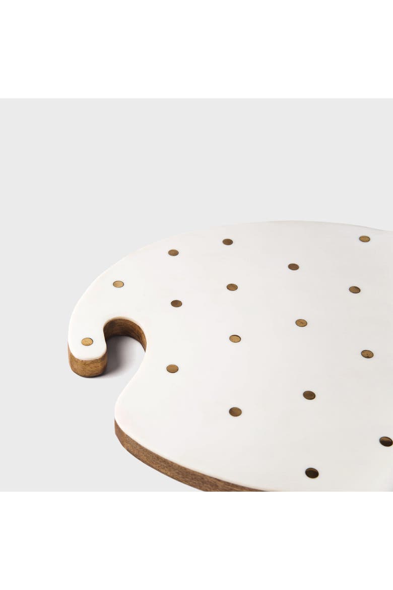 Sitara Serving Board, Alternate, color, Gold