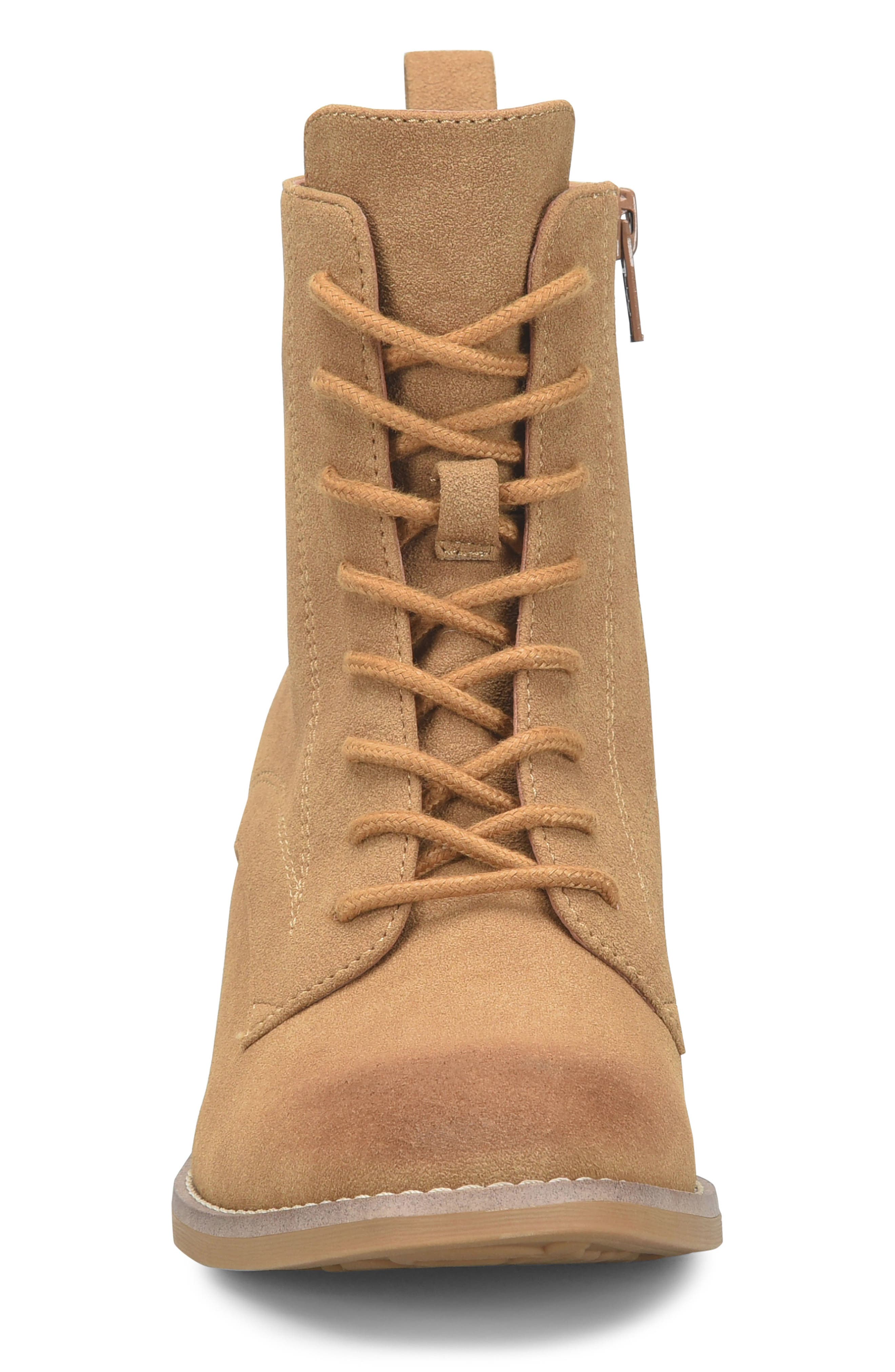 Hellen Faux Leather Bootie, Alternate, color, STONE