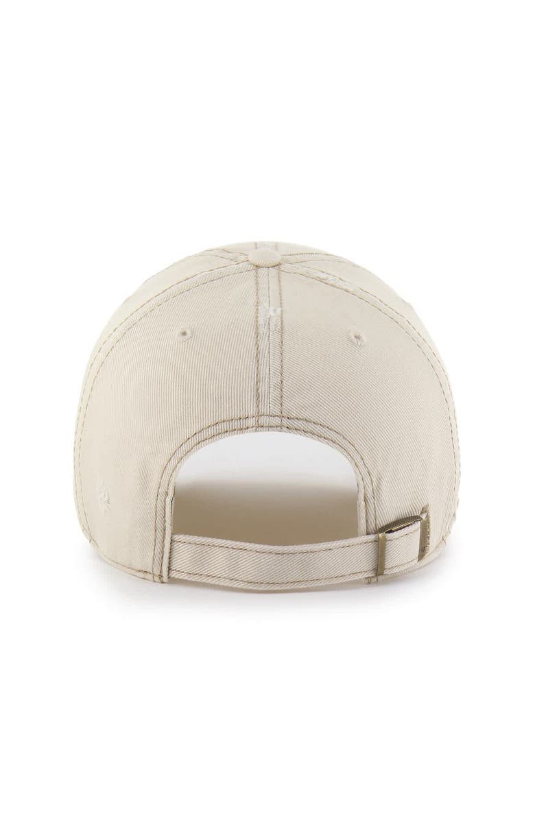 '47 Men's '47 Cream Boston Celtics Weathered Clean Up Adjustable Hat, Alternate, color, Cream