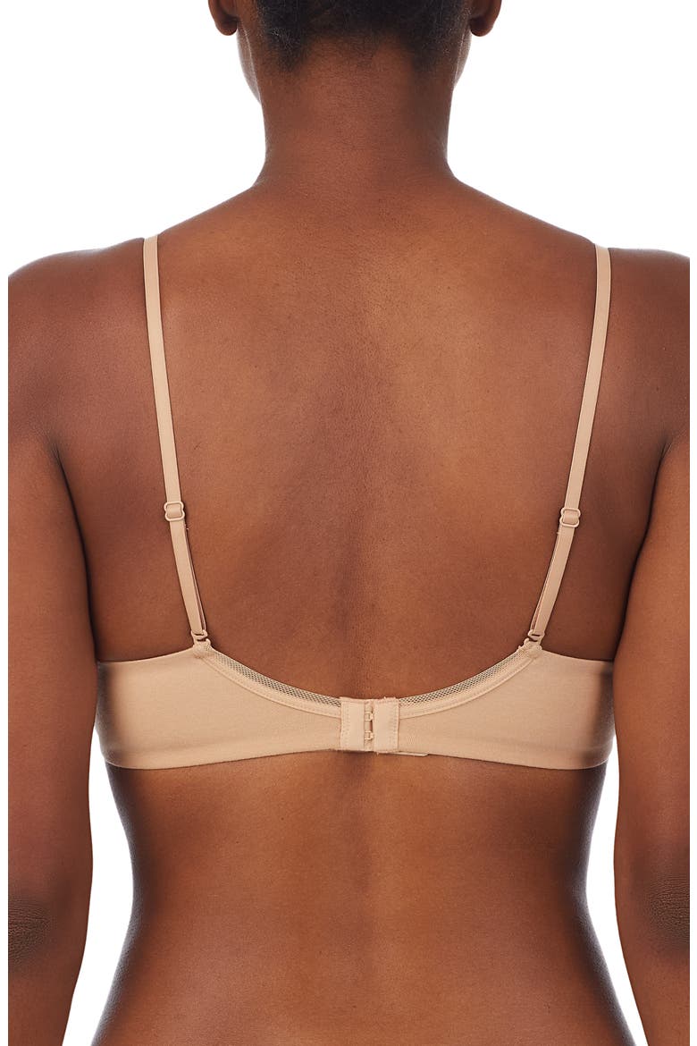 Cabana Cotton Blend Convertible Underwire Bra, Alternate, color, CHAMPAGNE