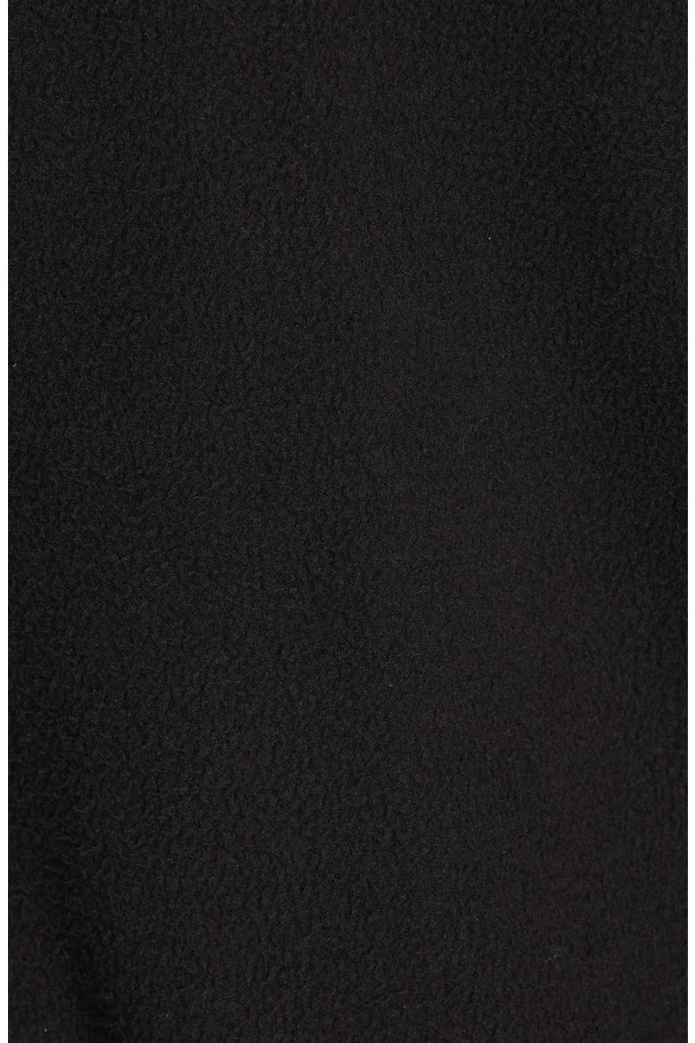 Zip Fleece Mask Jacket, Alternate, color, BLACK