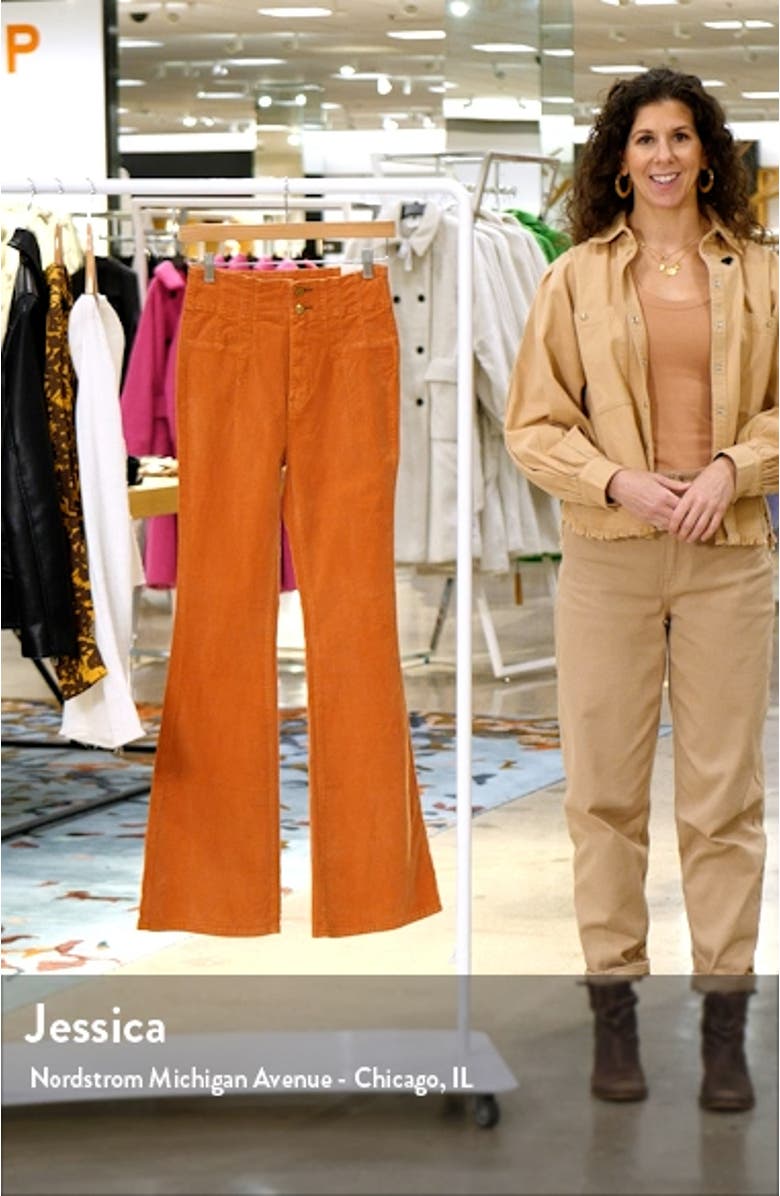 We the Free Jayde Flare Leg Corduroy Pants, sales video thumbnail