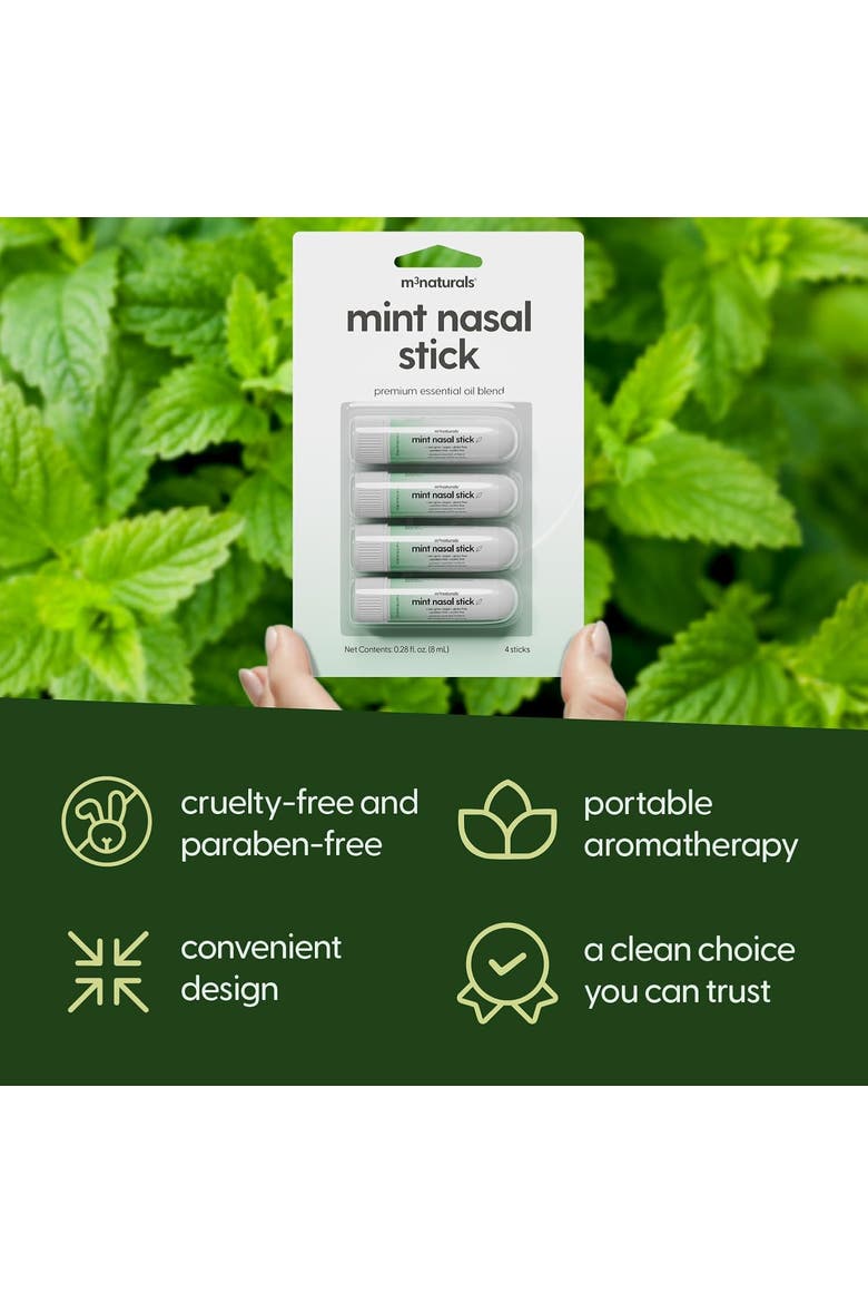 Nasal Inhaler, 4ct, Alternate, color, Mint