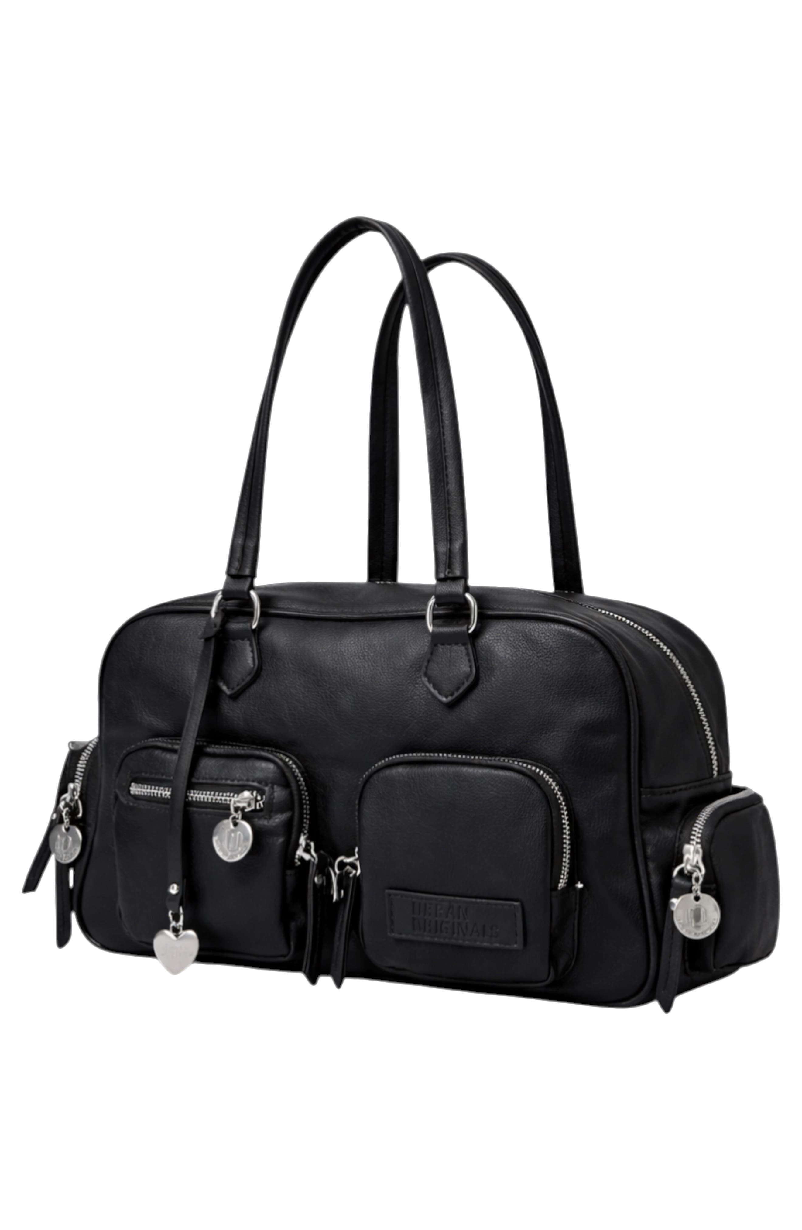Urban Originals Empower Shoulder Bag, Alternate, color, Black