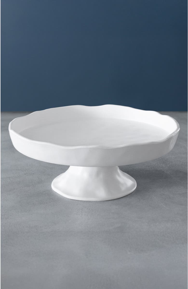 BEATRIZ BALL Collection Vida Nube Round Pedestal Cake Plate, Alternate, color, White