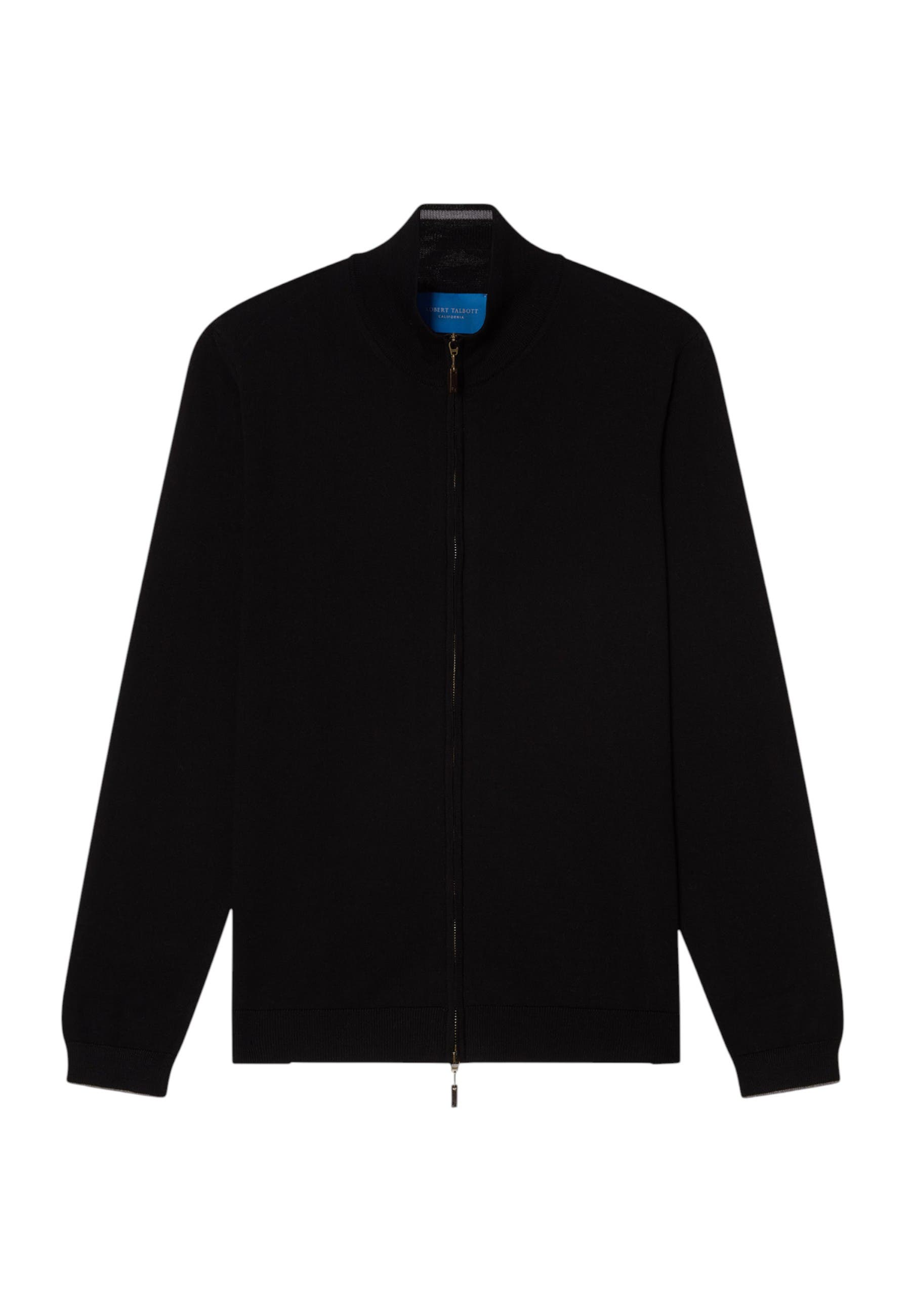 Dalton Full Washable Merino Zip Sweater - image 2
