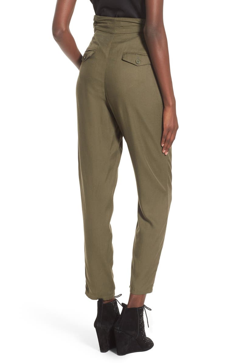 Leith Tie Waist Pants, Alternate, color, 