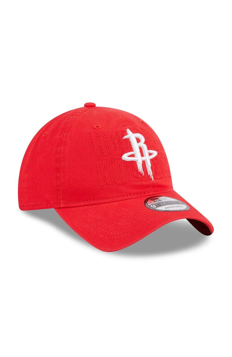 New Era Men's New Era  Red Houston Rockets 2023 NBA Draft 9TWENTY Adjustable Hat, Alternate, color, 