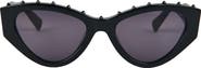 AIMEE 53mm Gradient Cat Eye Sunglasses