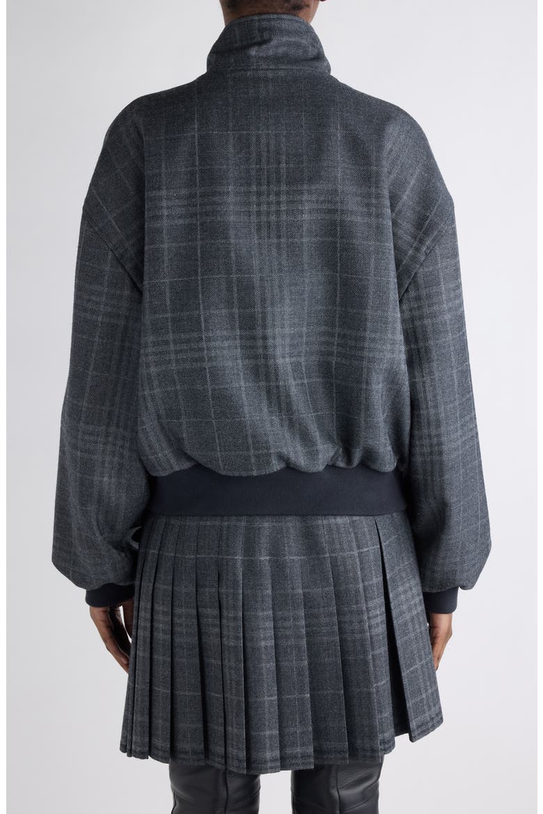 Reversible Wool Blouson Jacket, Alternate, color, GREY