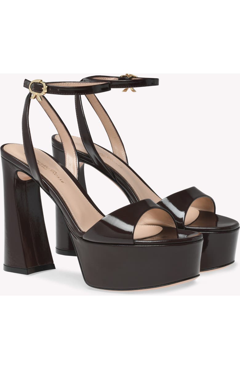 Gianvito Rossi Nancy Sandals, Alternate, color, Red