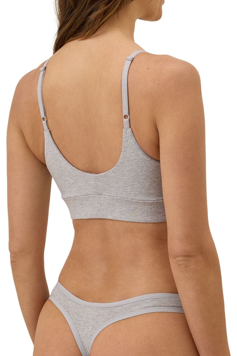 Organic Cotton Everyday Mid Rise Thong 6-Pack, Alternate, color, Cool Neutrals