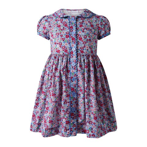 English Garden Button-Front Dress