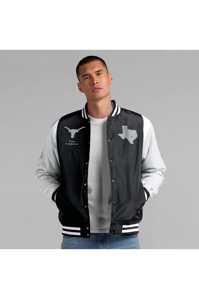 Men's Fanatics  Black Texas Longhorns Elements Elite Full-Snap Jacket, Alternate, color, Black