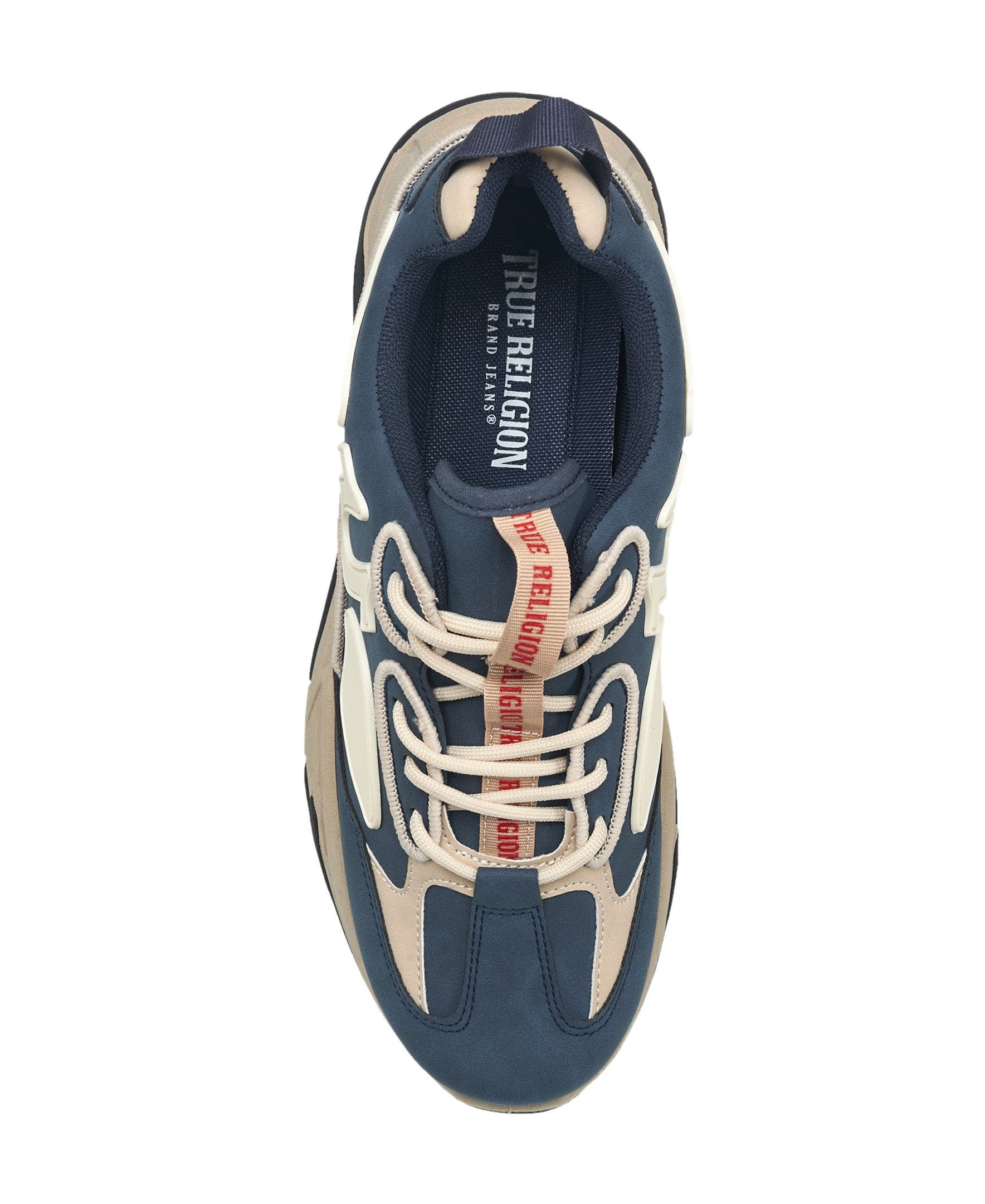 Jeremiah Horseshoe Logo Chunky Snearker, Alternate, color, Blue