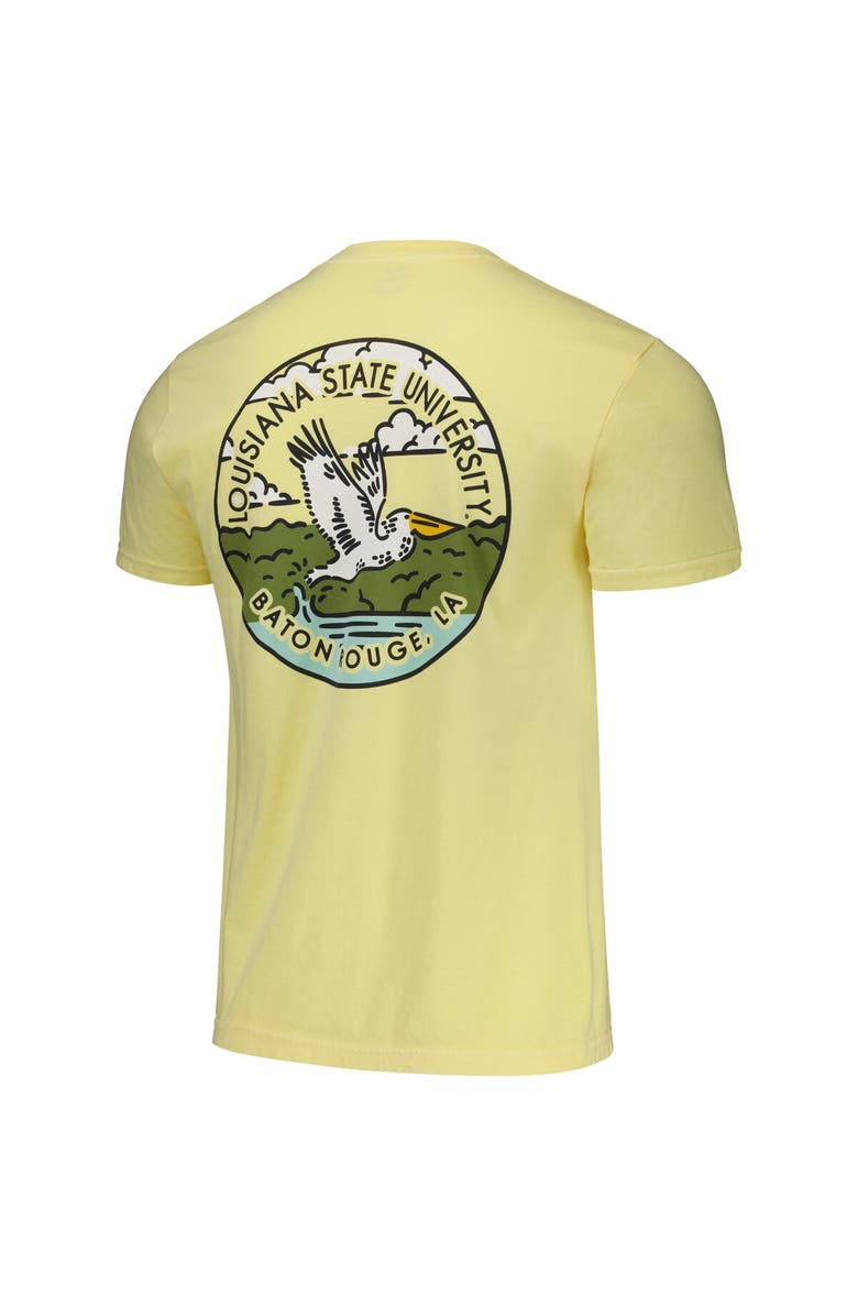 IMAGE ONE Unisex Gold LSU Tigers Scenic Comfort Colors T-Shirt, Alternate, color, 