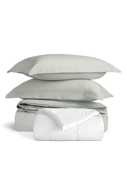 Vintage Washed Cotton Duvet Cover & Sham Set