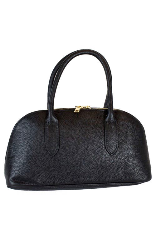 Persaman New York Satchel Bag In Black