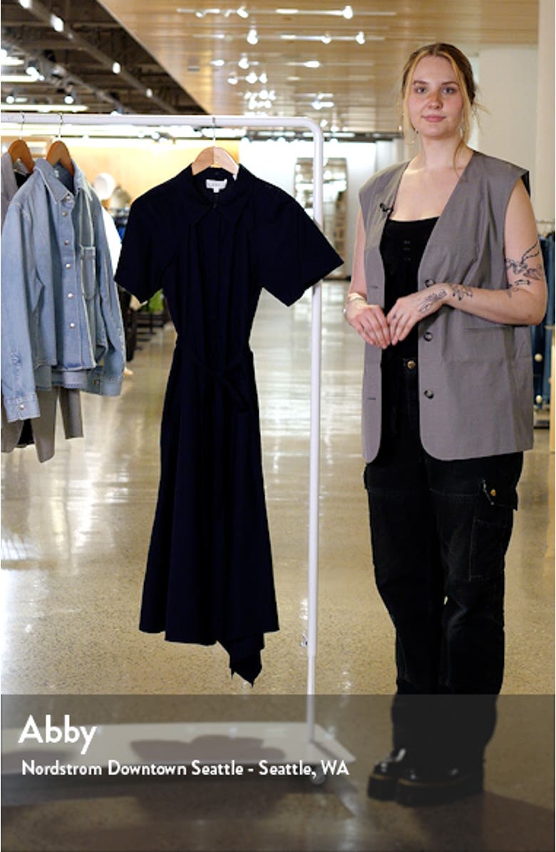 Julianna Cotton Shirtdress, sales video thumbnail