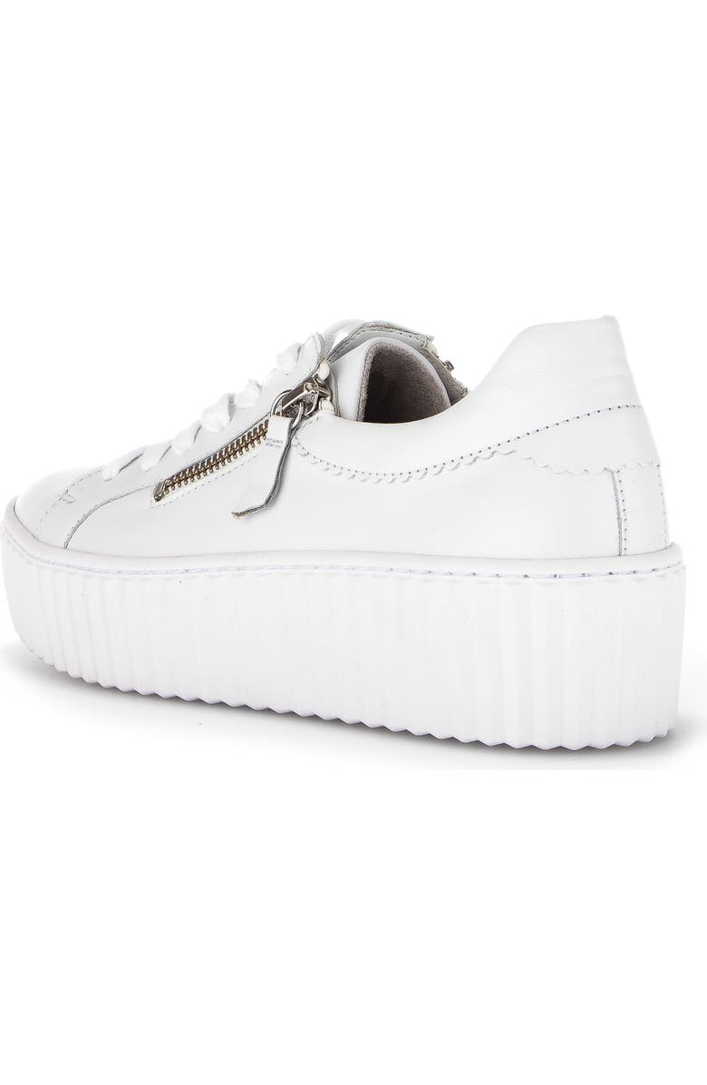 Gabor 43.200 Platform Sneaker, Alternate, color, White