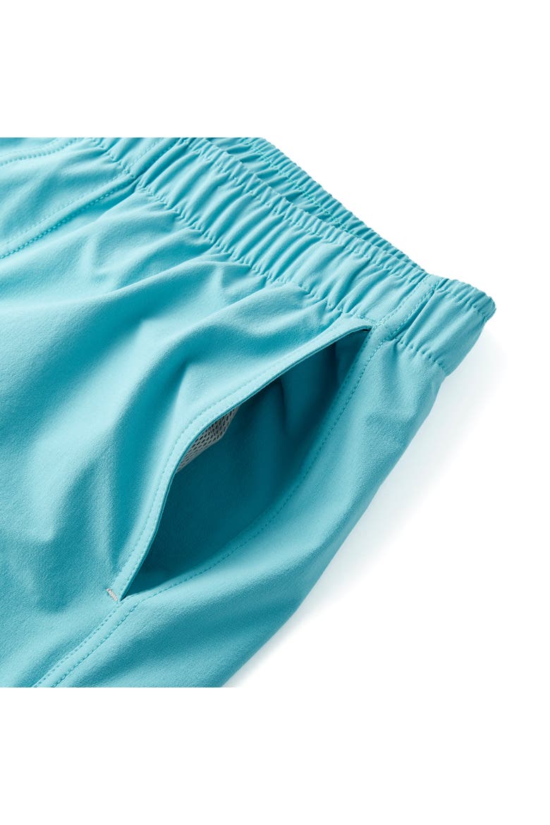Everyday Short 8", Alternate, color, Turquoise Tonic
