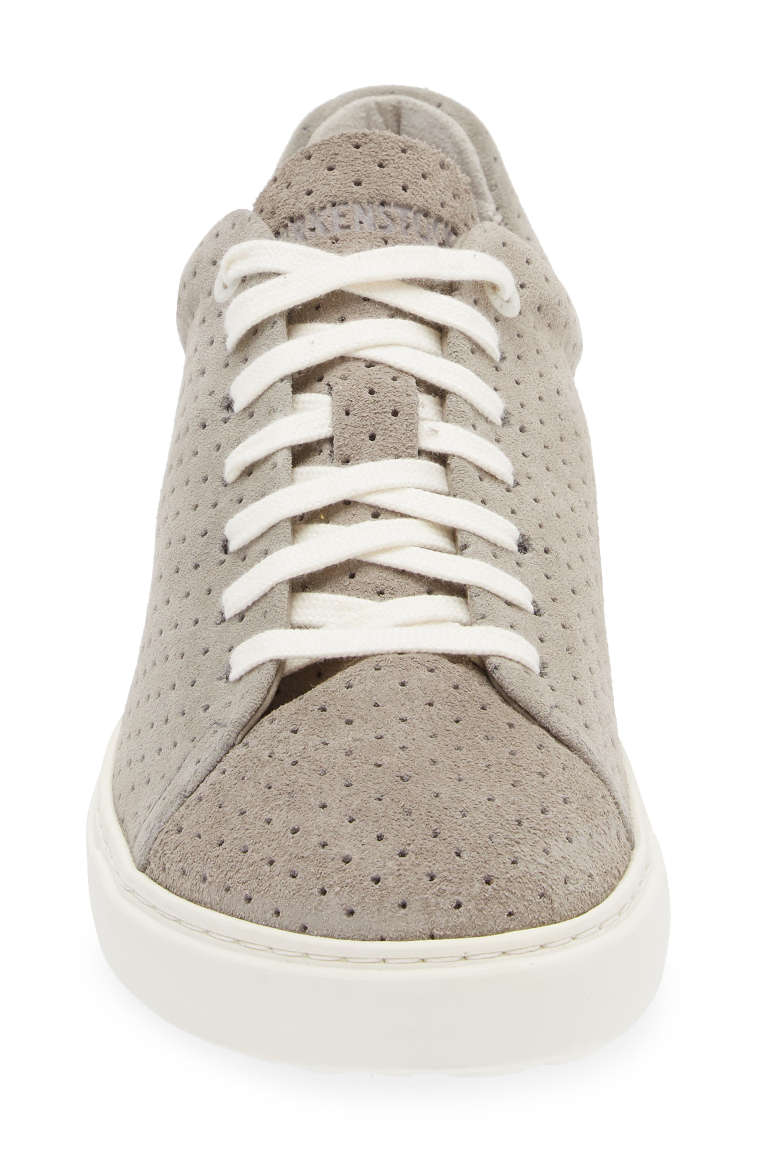 Birkenstock Bend Pin Dot Sneaker, Alternate, color, Gray