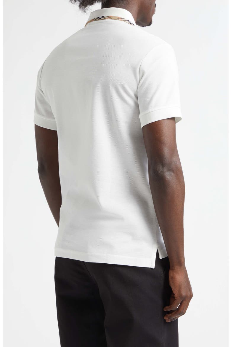 Eddie Cotton Piquè Polo, Alternate, color, CHALK