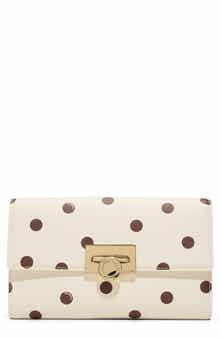 Parisa Polka Dot Faux Leather Crossbody Bag