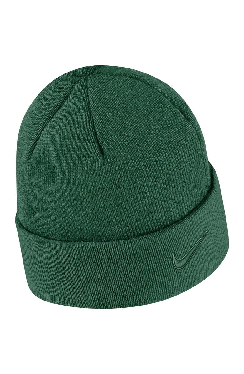 Nike Men's Nike Green Baylor Bears Tonal Cuffed Knit Hat, Alternate, color, 