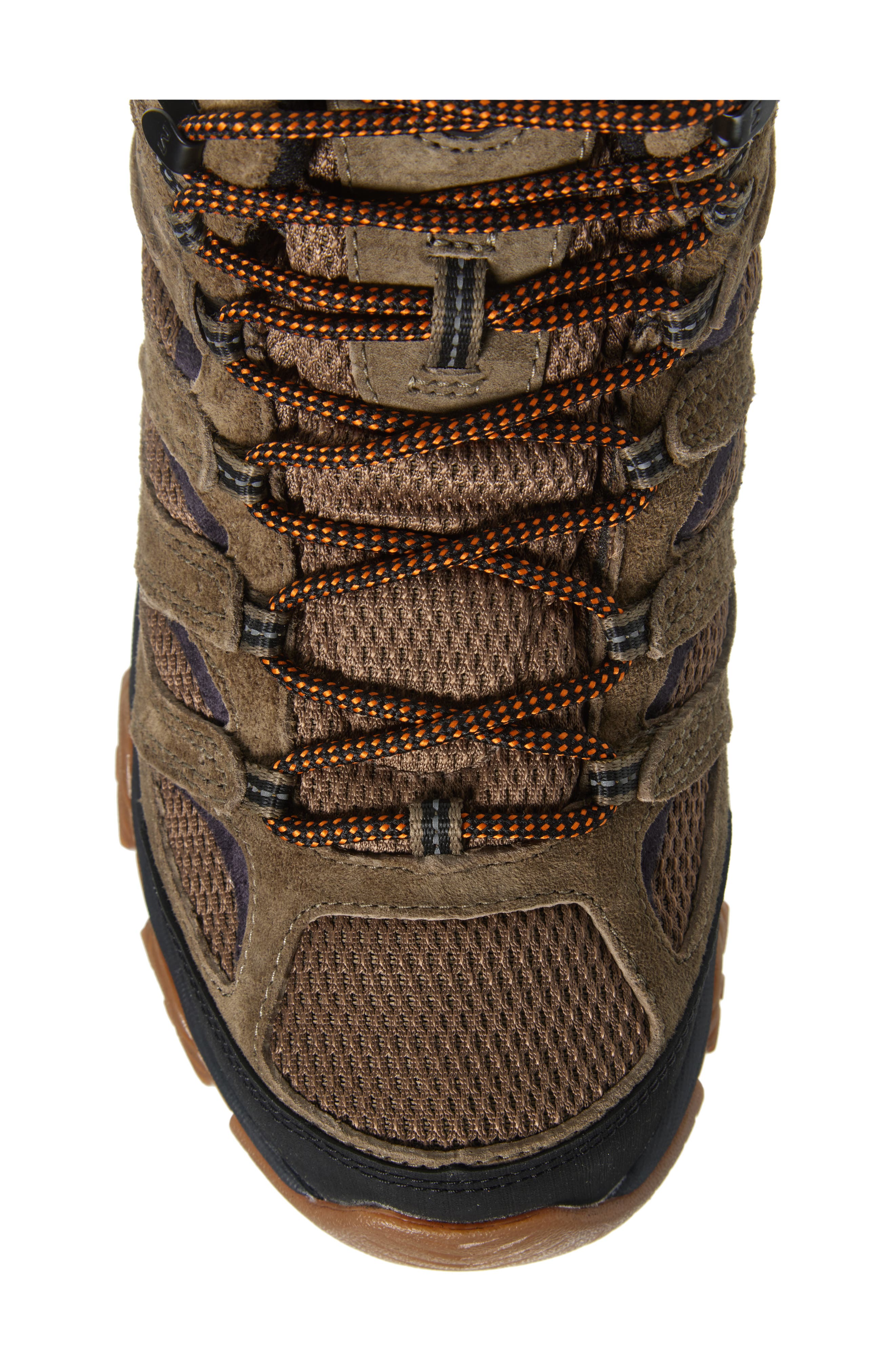Moab 3 Mid Waterproof Hiking Shoe, Alternate, color, DARK OLIVE