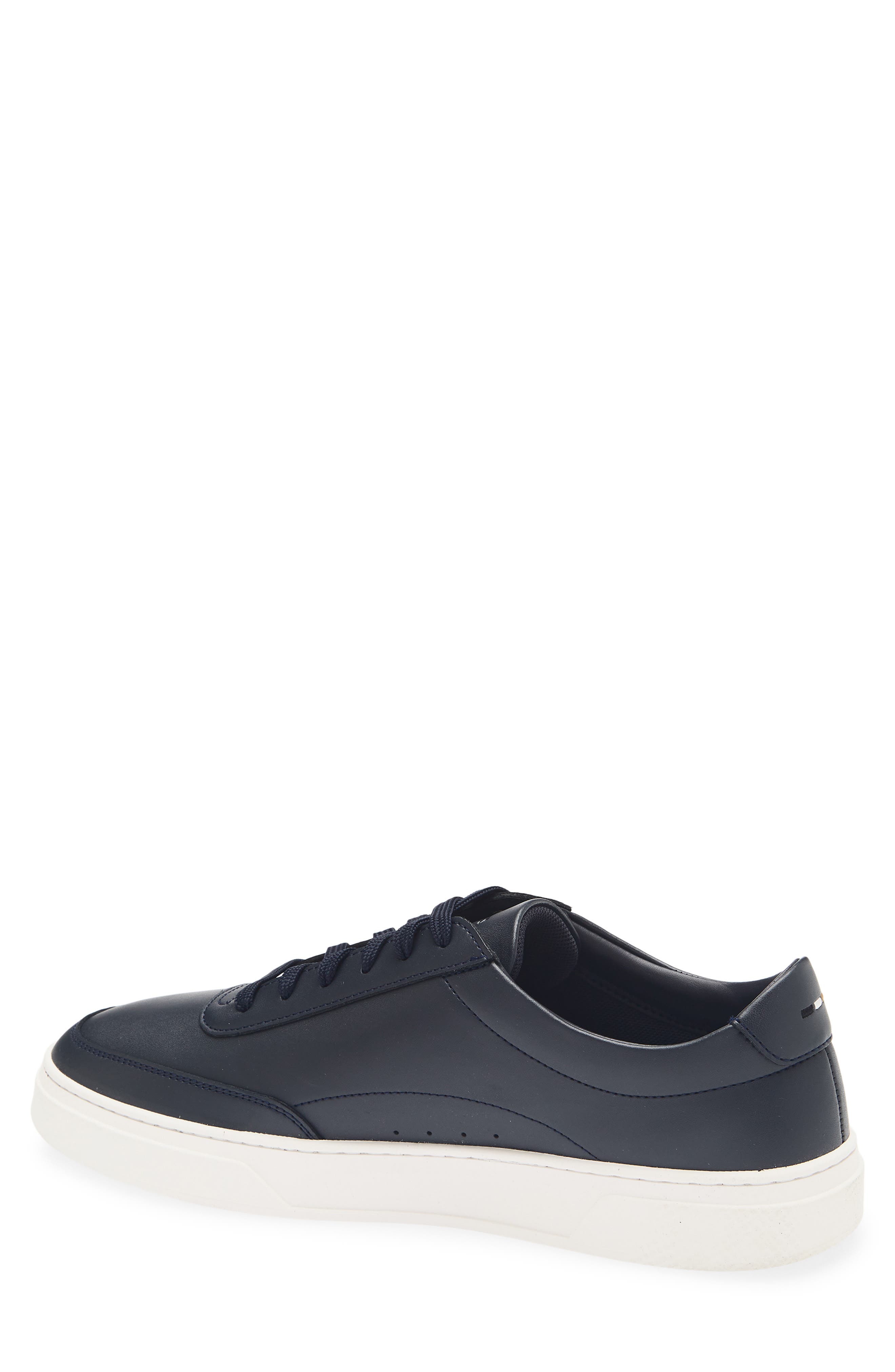 BOSS Kieran Tennis Sneaker, Alternate, color, Dark Blue