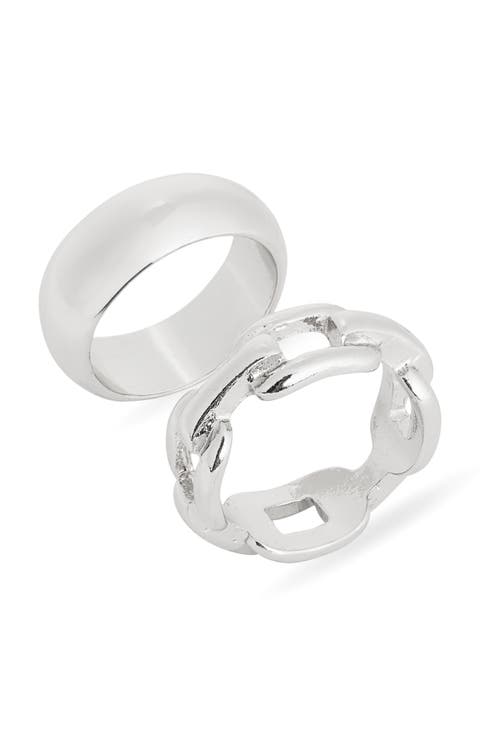 Set of 2 Assorted Rings