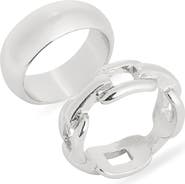 Leith Set of 2 Assorted Rings