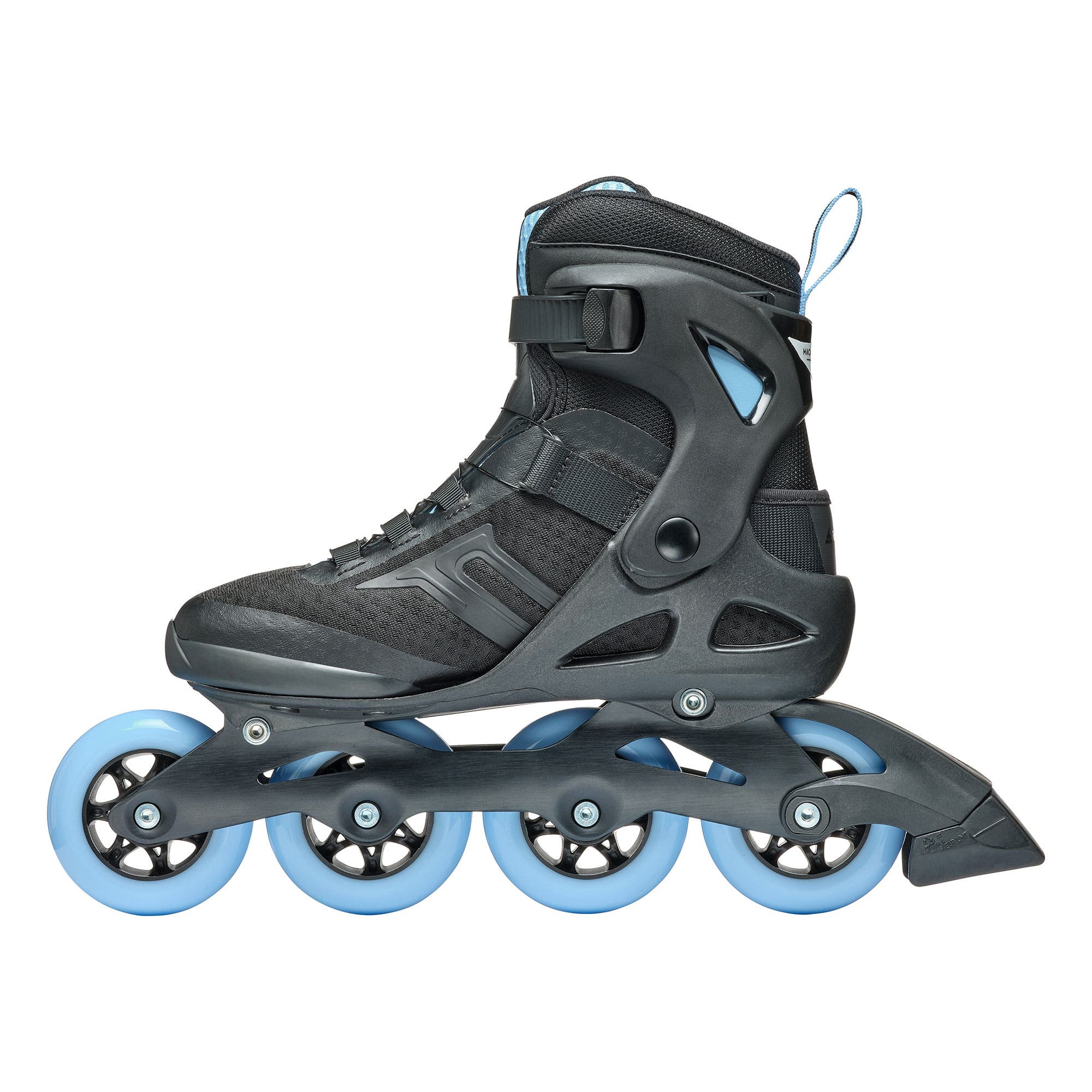 Rollerblade Macroblade 84 BOA Womens Inline Skates, Alternate, color, Black/Blue