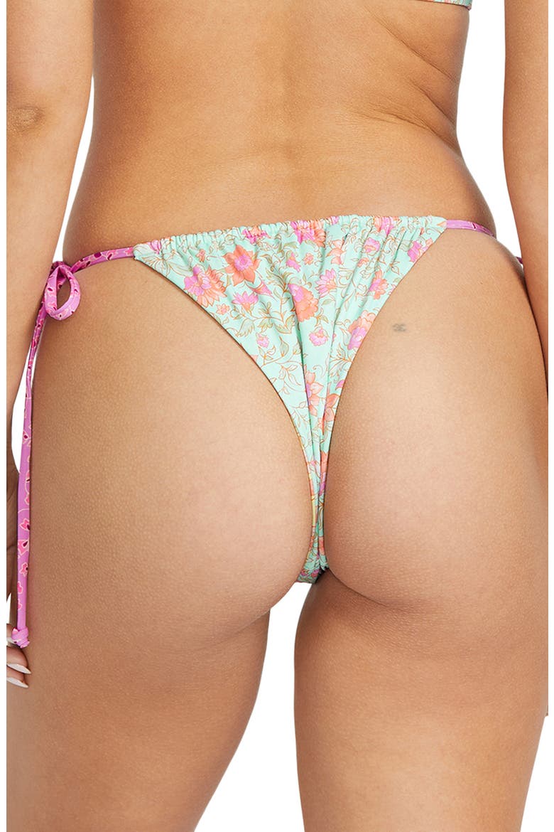Folk Story Bells Reversible Bikini Bottoms, Alternate, color, GREEN MULTI