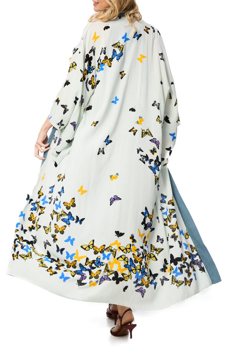 SAACHI Longline Duster, Alternate, color, Pastel Blue