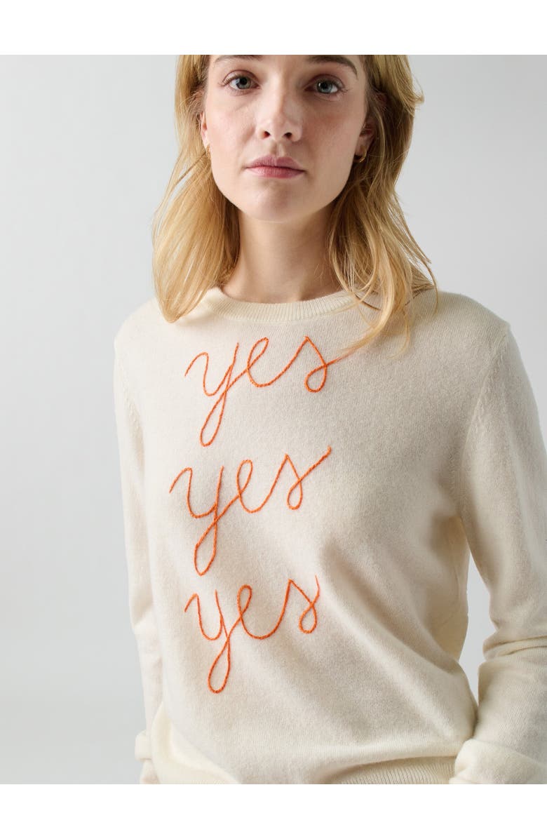 Lingua Franca Yes Yes Yes Crewneck, Main, color,