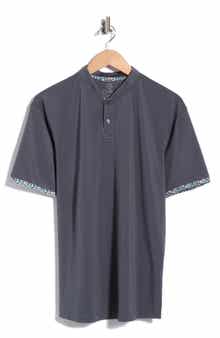 Heath Performance Stand Collar Polo