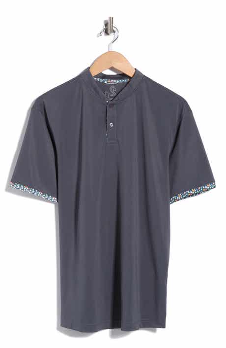 Heath Performance Stand Collar Polo