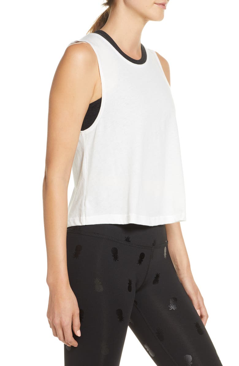 Beyond Yoga Boyfriend Jersey Aquarius Tank Top, Alternate, color, 