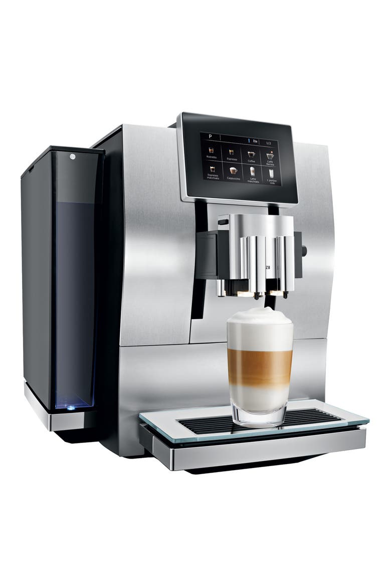 Z8 Automatic Coffee Machine, Alternate, color, ALUMINUM