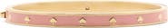 Kate Spade New York spot the spade enamel bangle bracelet
