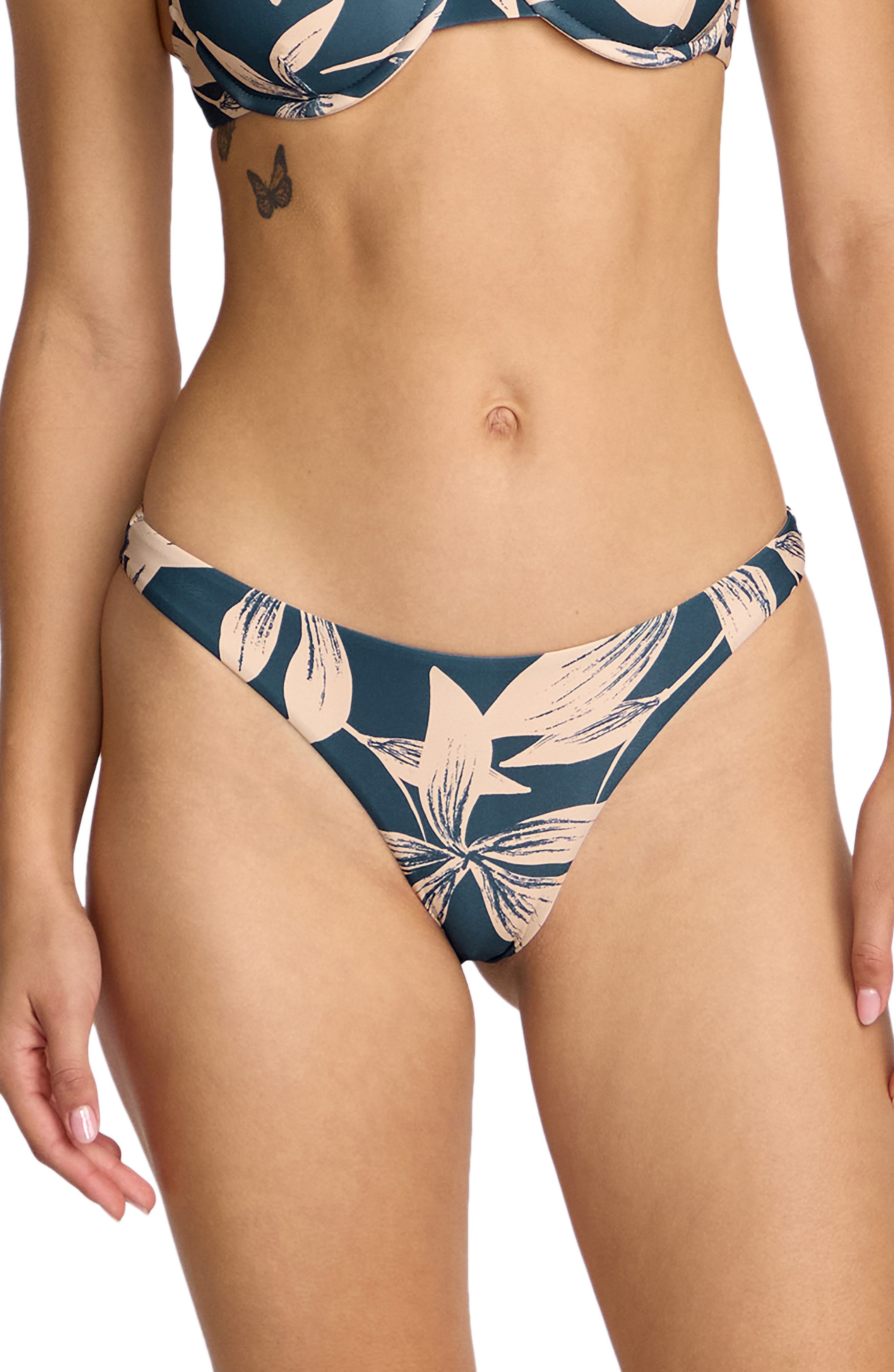 Volcom Bloom Tiny Cheekini Bikini Bottoms